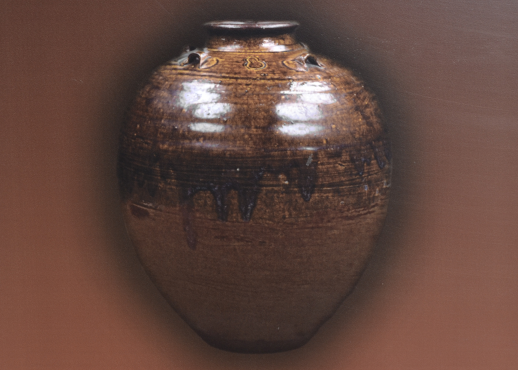 秀吉公から賜った「清香」の銘がある「呂宋（ルソン）」壺