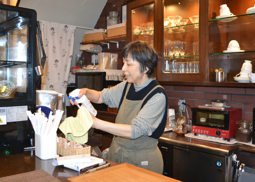 カフェ　シルトのけいこさん