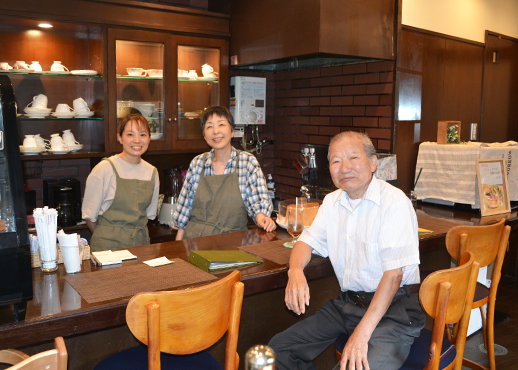 カフェ　シルトの常連さんと